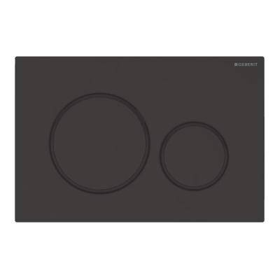 Будкрам купити Sigma20 Клавіша змиву, подвійний змив, легкоочисна поверхня, чорний мат/ чорний