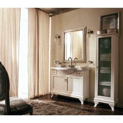 Будкрам купити MARRIOT Пенал скляними дверцятами, Laccato Patinato MARRIOT Пенал скляними дверцятами, Laccato Patinato 2