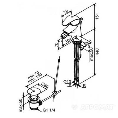 Будкрам купить SPACE Смеситель для биде с для кл. SPACE Смеситель для биде с для кл. 2