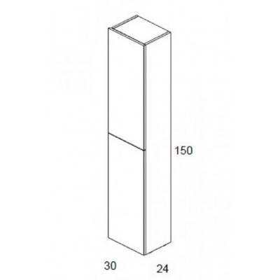 Будкрам купити LOOK Пенал, білий LOOK Пенал, білий 3