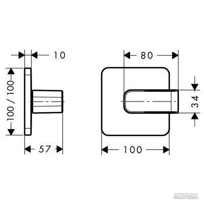 Будкрам купити Urquiola Зовнішня частина вентиля Urquiola Зовнішня частина вентиля 2