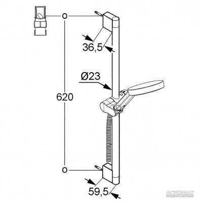 Будкрам купить A-QAs 3S Душевой набор A-QAs 3S Душевой набор 2