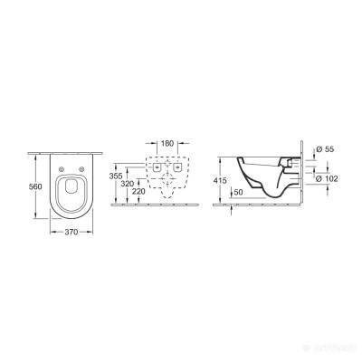 Будкрам купити SUBWAY 2.0 Унітаз підвісний SUBWAY 2.0 Унітаз підвісний 2