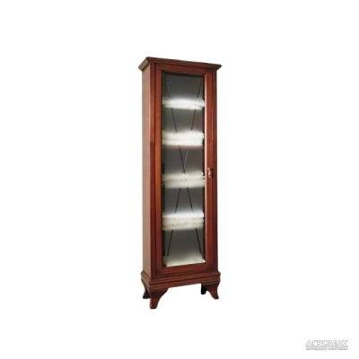 Будкрам купить MARRIOT Пенал со стеклянными дверцами, Античная Вишня