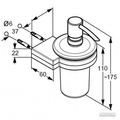 Будкрам купить A-XES Дозатор для жидкого мыла A-XES Дозатор для жидкого мыла 3