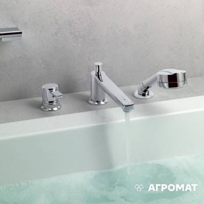 Будкрам купить Zenta Смеситель 3-отв. для ванны Zenta Смеситель 3-отв. для ванны 2