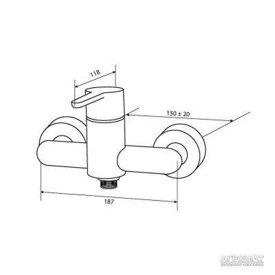 Будкрам купить TENDER Смеситель для душа TENDER Смеситель для душа 2