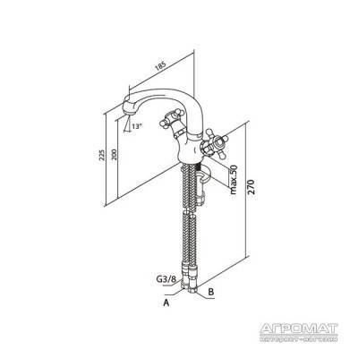 Будкрам купить 5 o'clock Смеситель для кухни 5 o'clock Смеситель для кухни 2
