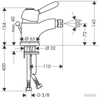 Будкрам купити Carlton Змішувач д/біде Carlton Змішувач д/біде 2