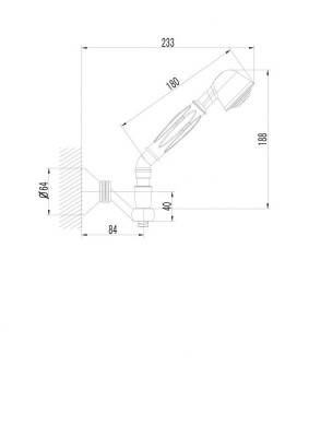 Будкрам купити Retro Душовий набір, бронза Retro Душовий набір, бронза 2
