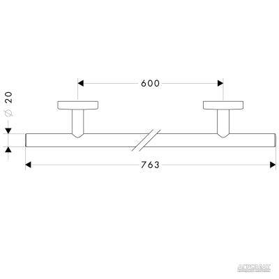 Будкрам купити Logis Тримач рушників-60 Logis Тримач рушників-60 2