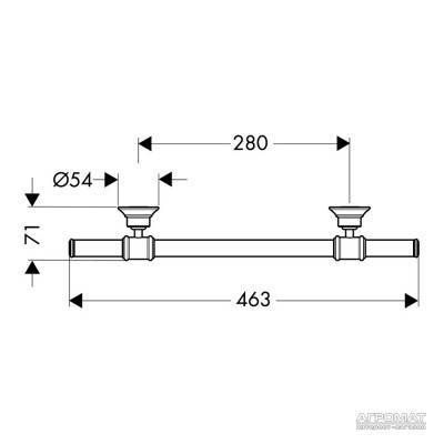 Будкрам купити Montreux Поручень-46 Montreux Поручень-46 2