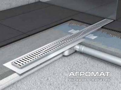 Будкрам купить Душевой канал с горизонтальным фланцем, стандартный сифон 685мм