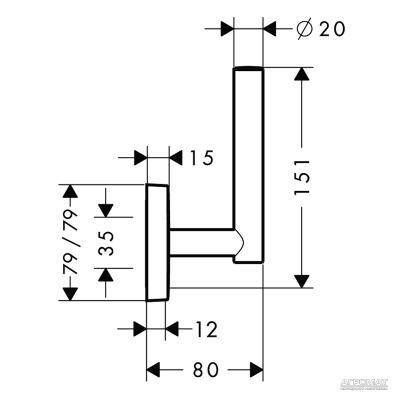 Будкрам купить PuraVida Держатель бумаги, зап.рул. PuraVida Держатель бумаги, зап.рул. 2