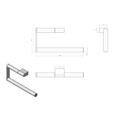 Будкрам купити FRESH 2.0 Кільце д/рушників, хром FRESH 2.0 Кільце д/рушників, хром 2