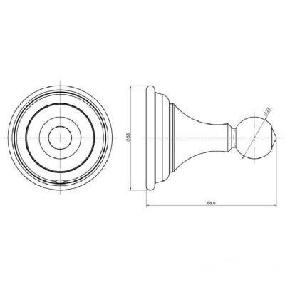 Будкрам купить CLASSIC Крючок, хром, Swarovski CLASSIC Крючок, хром, Swarovski 2