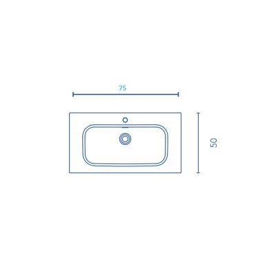 Будкрам купити COOL Раковина 75 COOL Раковина 75 2