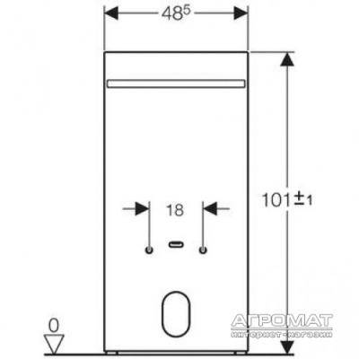 Будкрам купить Monolith Модуль для биде Monolith Модуль для биде 2