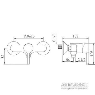 Будкрам купить Nordia Смеситель для душа Nordia Смеситель для душа 2