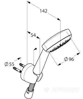 Будкрам купити Logo 1S Душовий набір Logo 1S Душовий набір 2