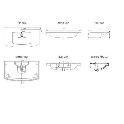 Будкрам купити RETRO Раковина 100 RETRO Раковина 100 2