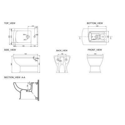 Будкрам купити RETRO Біде підвісне RETRO Біде підвісне 2