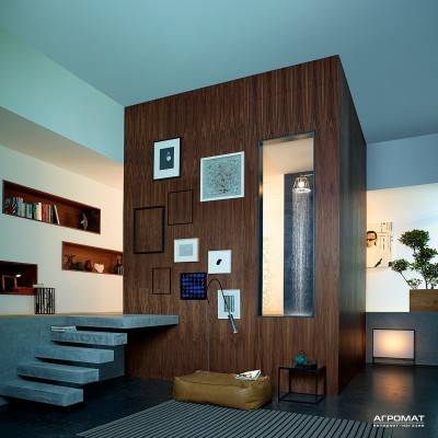 Будкрам купити AXM Nendo LampShower 1jet Верхній душ з тримачем, Brushed Red Gold AXM Nendo LampShower 1jet Верхній душ з тримачем, Brushed Red Gold 3