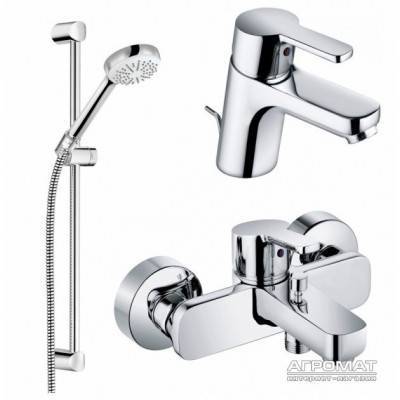 Будкрам купить Logo Neo Набор для ванны (2 смесителя, 1 душевой набор)