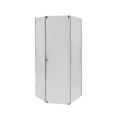 Будкрам купить IDO Showerama 8-5 Передние стенки и двери душевой кабины 90х90см, белый профиль/прозрачное стекло
