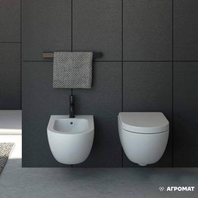 Будкрам купити Enjoy унітаз підвісний безобідковий-RIMLESS, колір білий Enjoy унітаз підвісний безобідковий-RIMLESS, колір білий 3