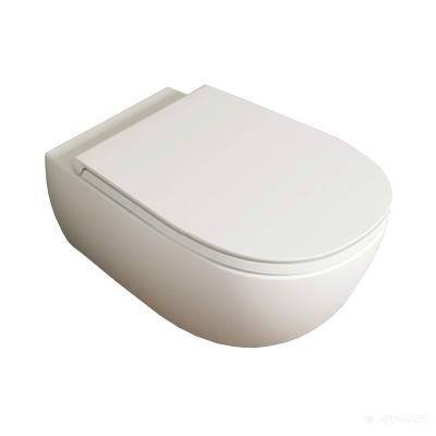 Будкрам купити Унітаз підвісний GoClean+кришка Soft Close, white (2пак)