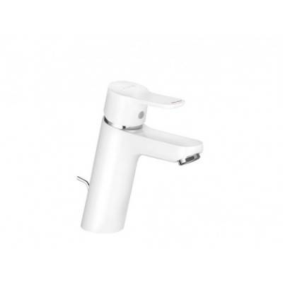 Будкрам купити Pure&Easy white Змішувач д/раковини з д/к, білий/хром