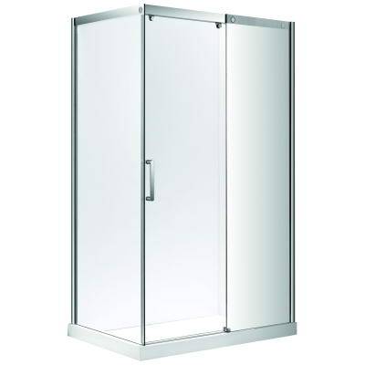 Будкрам купити SOUL Душова кабіна без піддону, реверсивна, soft-close, прозоре скло