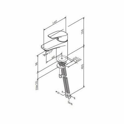 Будкрам купить Gem Смеситель для раковины, излив 98 мм, хром Gem Смеситель для раковины, излив 98 мм, хром 2