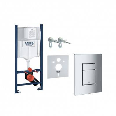 Будкрам купить Rapid SL инсталляция комплект 4в1, клавиша Skate Cosmopolitan, хром