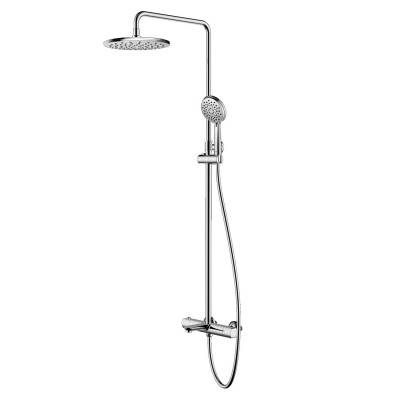 Будкрам купити FRESH Термостатична душова система з подовженою трубкою верхнього душу, хром