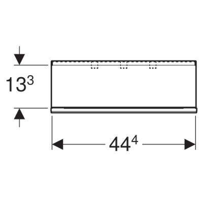 Будкрам купити Acanto Полиця настінна, корпус: лакований мат/ лава, фасад: лава скло Acanto Полиця настінна, корпус: лакований мат/ лава, фасад: лава скло 4