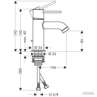 Будкрам купити Uno2 90 Змішувач д/раковини Uno2 90 Змішувач д/раковини 2