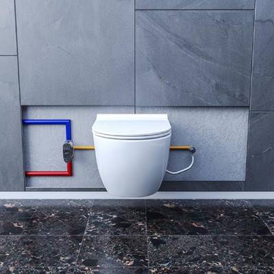 Будкрам купити CITY Унітаз-біде підвісний безобідковий з кришкою Bella Soft-Close CITY Унітаз-біде підвісний безобідковий з кришкою Bella Soft-Close 5