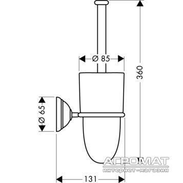 Будкрам купити Carlton Щітка д/унітазу Carlton Щітка д/унітазу 2