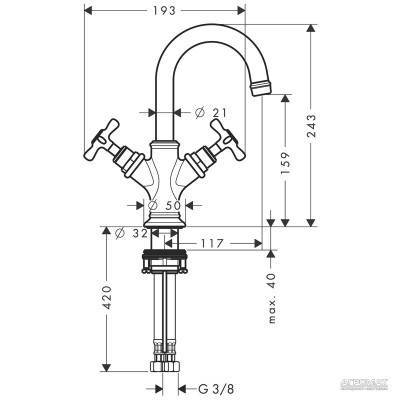 Будкрам купити Montreux Змішувач д/раковини Montreux Змішувач д/раковини 2