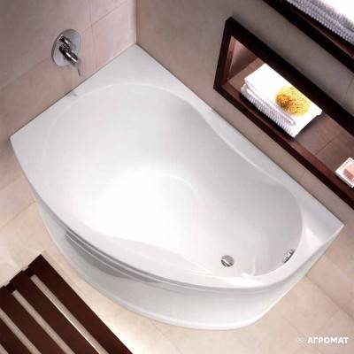 Будкрам купити Ванна акрилова асимметрична PROMISE 150х100 см, ліва, у комплектi з нiжками та елементами крiплення, біла Ванна акрилова асимметрична PROMISE 150х100 см, ліва, у комплектi з нiжками та елементами крiплення, біла 2