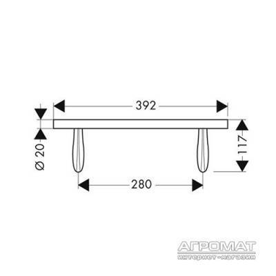 Будкрам купити Massaud Поручень-28 Massaud Поручень-28 2