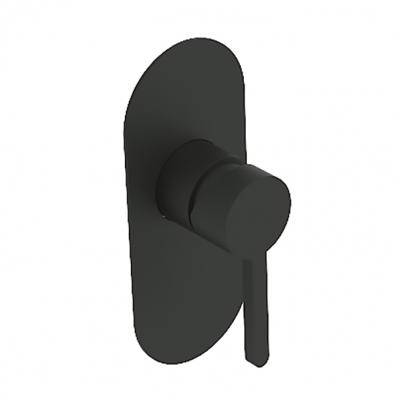 Будкрам купити LAGUNA Змішувач прихованого монтажу д/душу, чорний матовий