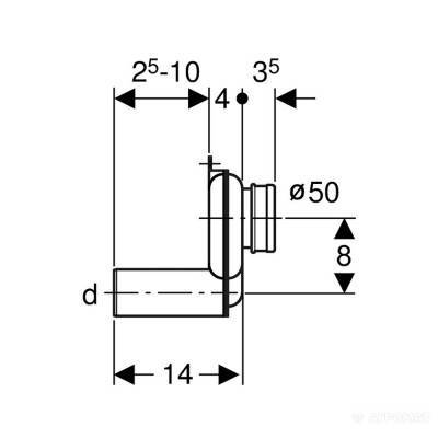 Будкрам купить Сифон к уринала Сифон к уринала 2