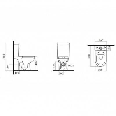 Будкрам купить Spirit Унитаз-Компакт Flash clean крышка микролифт Spirit Унитаз-Компакт Flash clean крышка микролифт 2