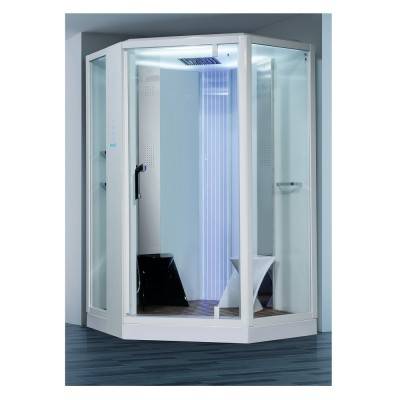 Будкрам купити SOUL Бокс паровий 1300х1300х2200 мм, білий (7 уп), універс., двері праві, 2 сидіння SOUL Бокс паровий 1300х1300х2200 мм, білий (7 уп), універс., двері праві, 2 сидіння 3