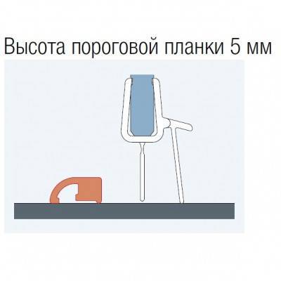 Будкрам купити BlackLine Solino порогова планка, колір чорний мат