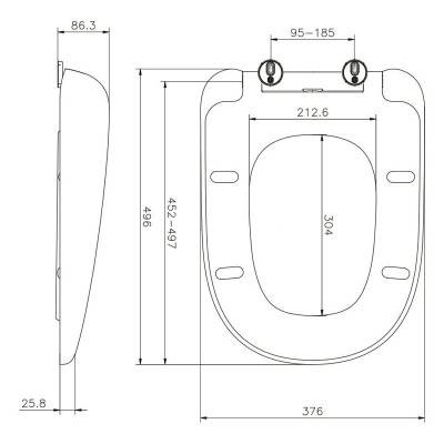 Будкрам купить Sensation сиденья для унитаза с микролифтом Sensation сиденья для унитаза с микролифтом 4