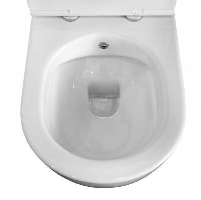 Будкрам купити CITY Унітаз-біде підвісний безобідковий з кришкою Bella Soft-Close CITY Унітаз-біде підвісний безобідковий з кришкою Bella Soft-Close 4